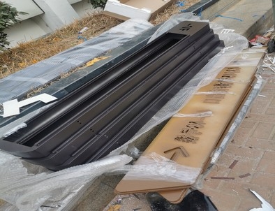 商洛商洛停车场不锈钢灯箱